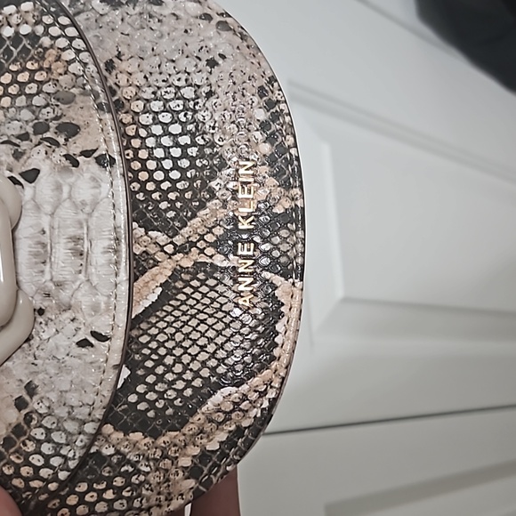 Anne Klein Snakeskin Crossbody - Picture 3 of 5